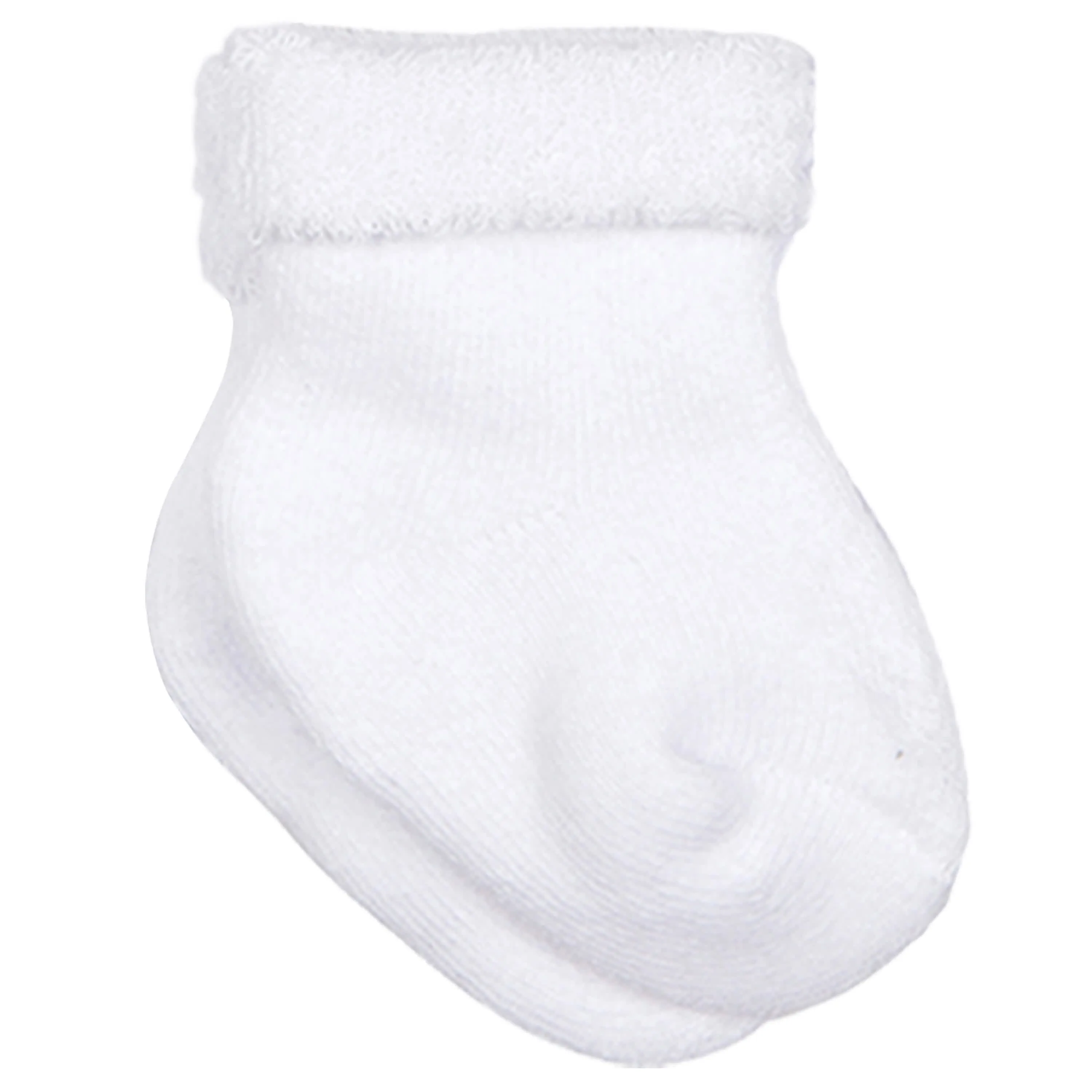 10-Pack Baby Girls Love You & White Wiggle Proof® Socks