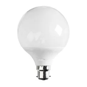 10w LED B22, E27 G95 Globe Warm White 3000k, Daylight 6000k Dimmable