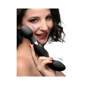 10X Dual Duchess 2 in1 Silicone Massager Black