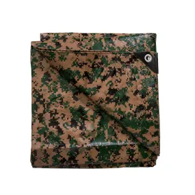 12 Ft X 16 Ft Digital Camo Tarp - Woodland