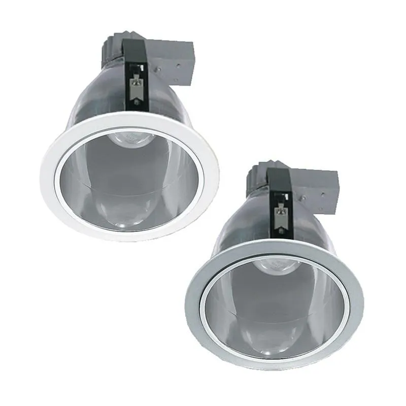 130mm Reflector LED Downlight 100w White, Satin Chrome SD130-WH, SD130-SC Superlux Lighting