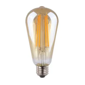 1w LED E27 ST21 Pear Globe Warm White 2200k LST21FD822E27