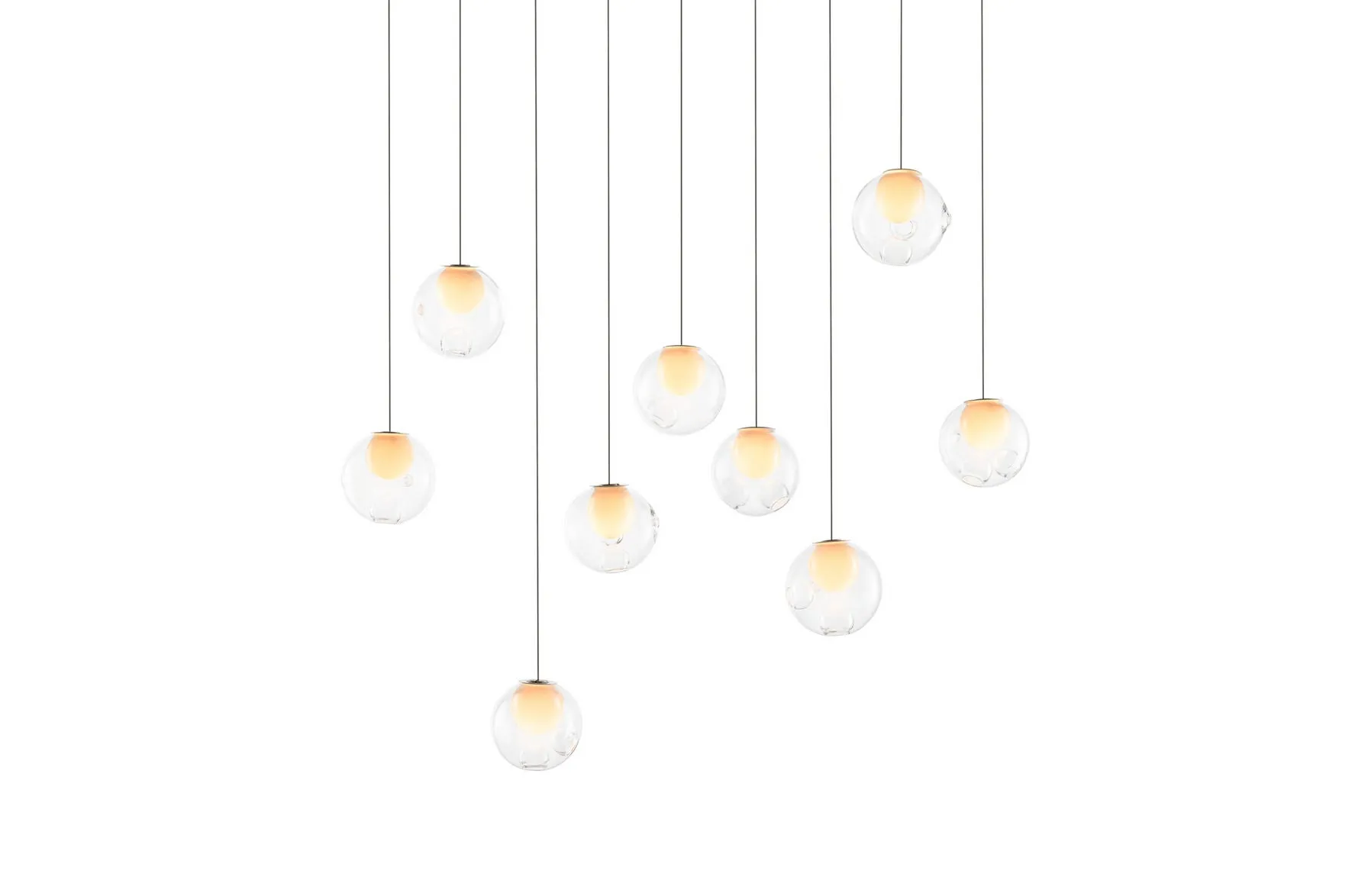 28.9 Linear Suspension Lamp - Clear