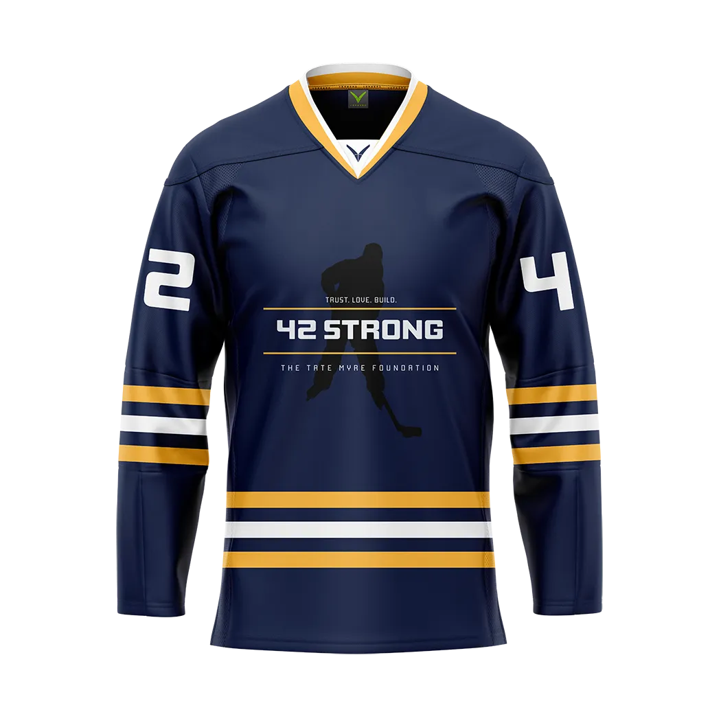 42 Strong Dark Authentic Sublimated Jersey