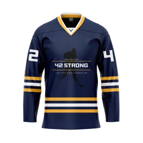 42 Strong Dark Authentic Sublimated Jersey