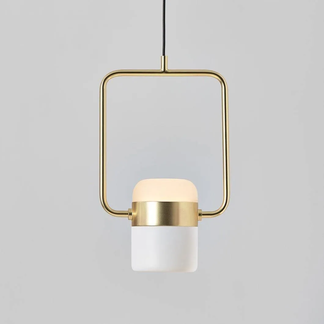 Adjustable Glass Pendant Light