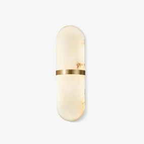 Alabaster Pill Wall Light