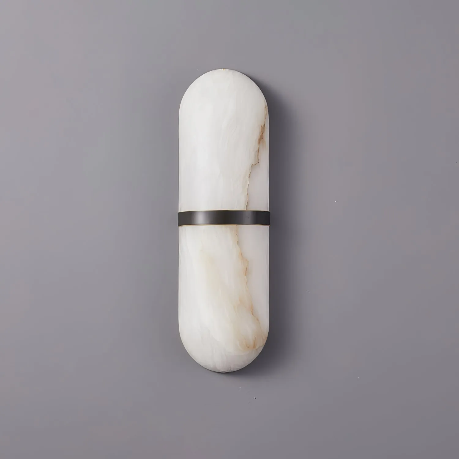 Alabaster Pill Wall Light