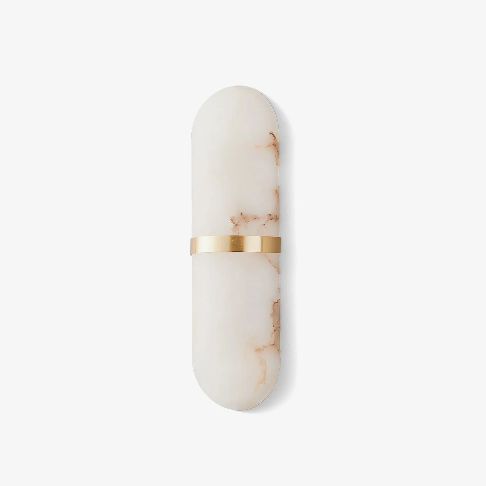 Alabaster Pill Wall Light