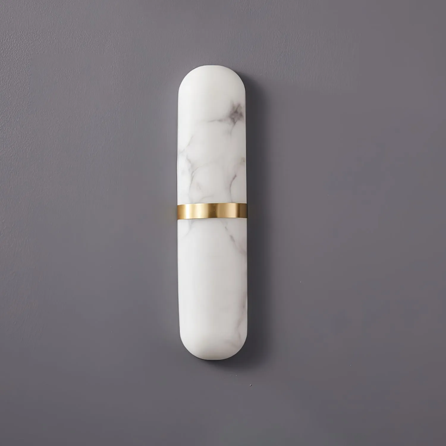 Alabaster Pill Wall Light