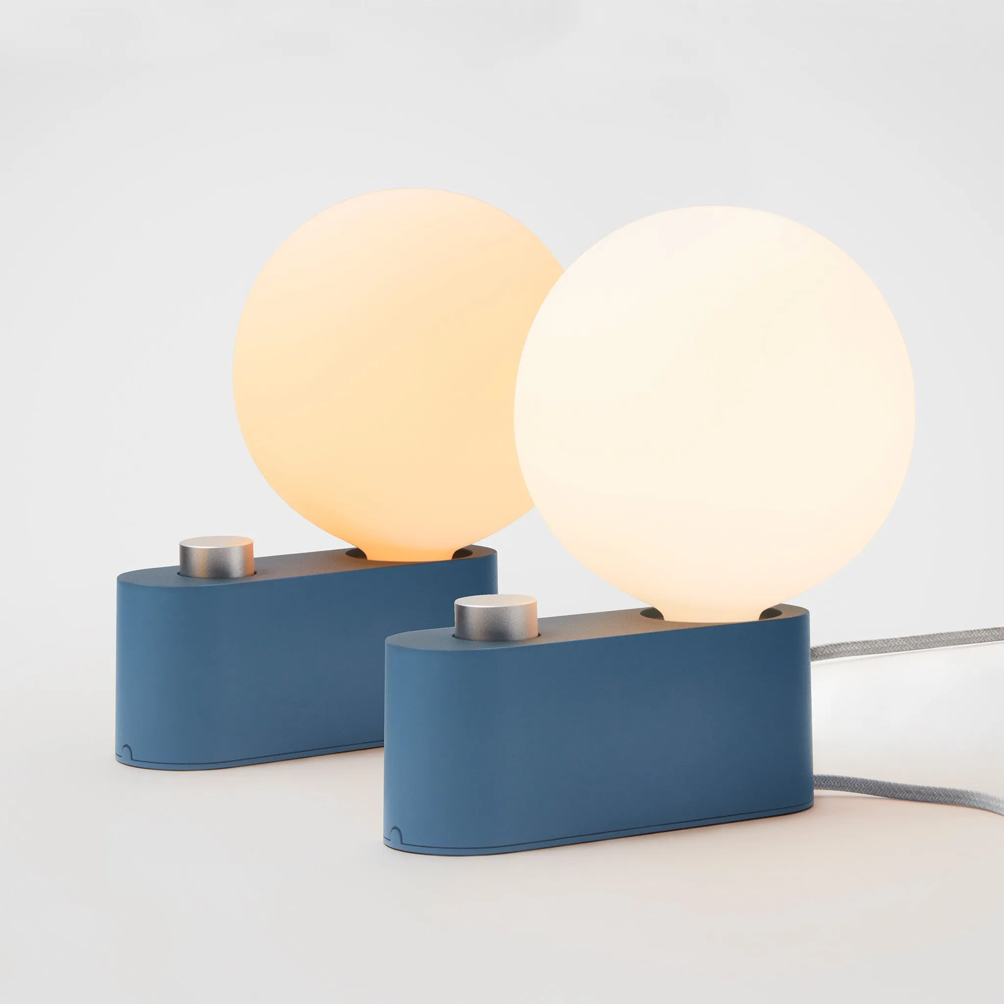 Alumina Multi-Use Lamp in Sapphire - Set of 2