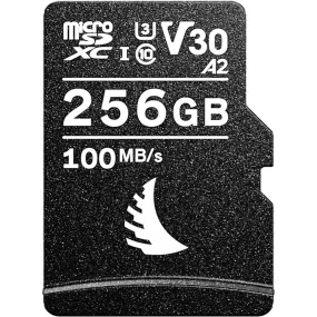 Angelbird AV PRO 256GB microSDXC UHS-I 100MB/s Memory Card with SD Adapter - V30