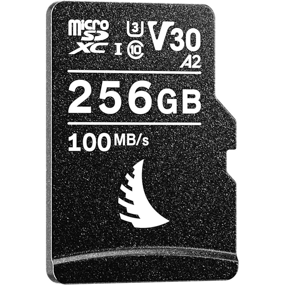 Angelbird AV PRO 256GB microSDXC UHS-I 100MB/s Memory Card with SD Adapter - V30