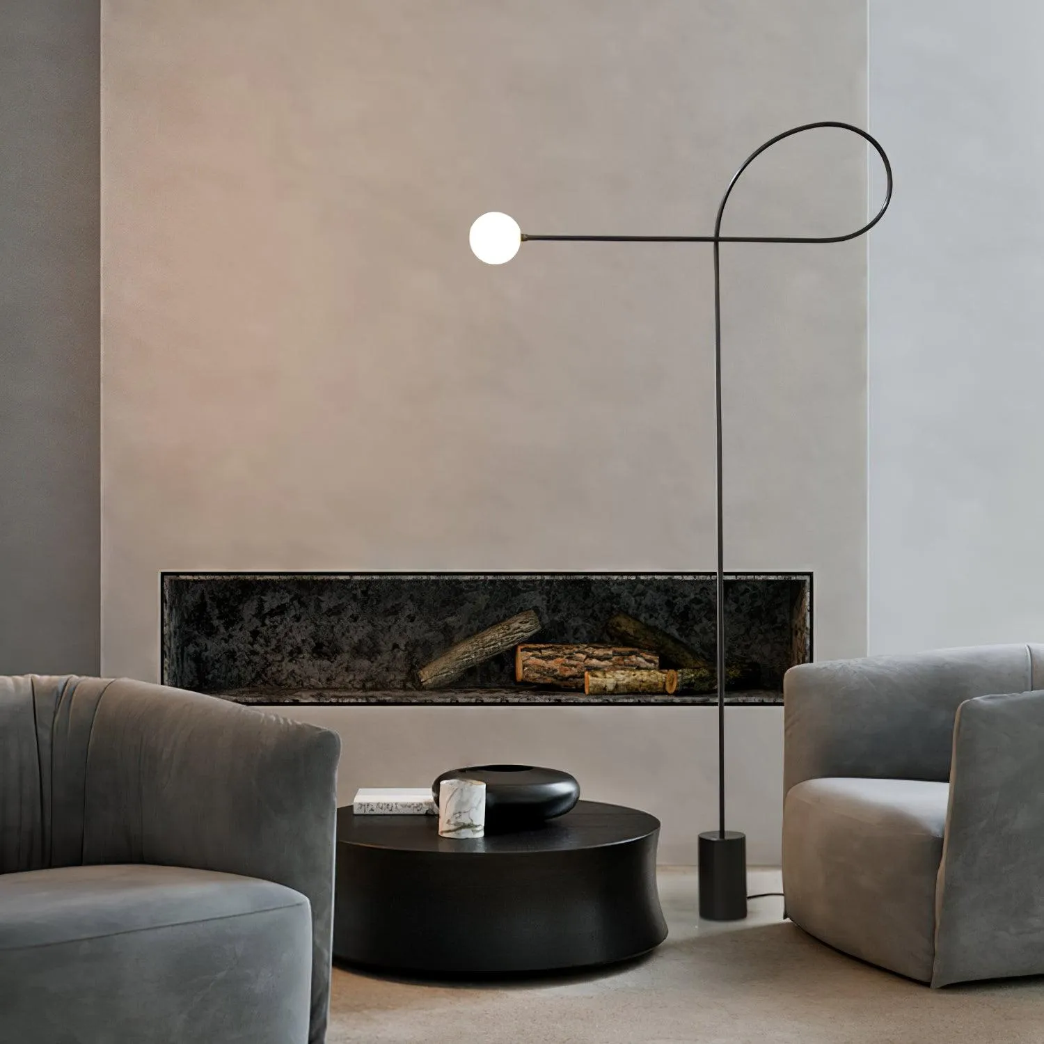 Arcane Orb Floor Lamp