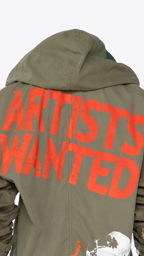 Artists Wanted RTU Zip Hood Jacket - RTU Tent