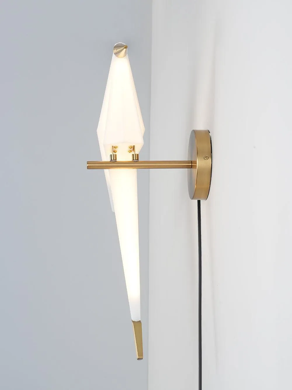 Avian Serenity Plug-In Wall Lamp