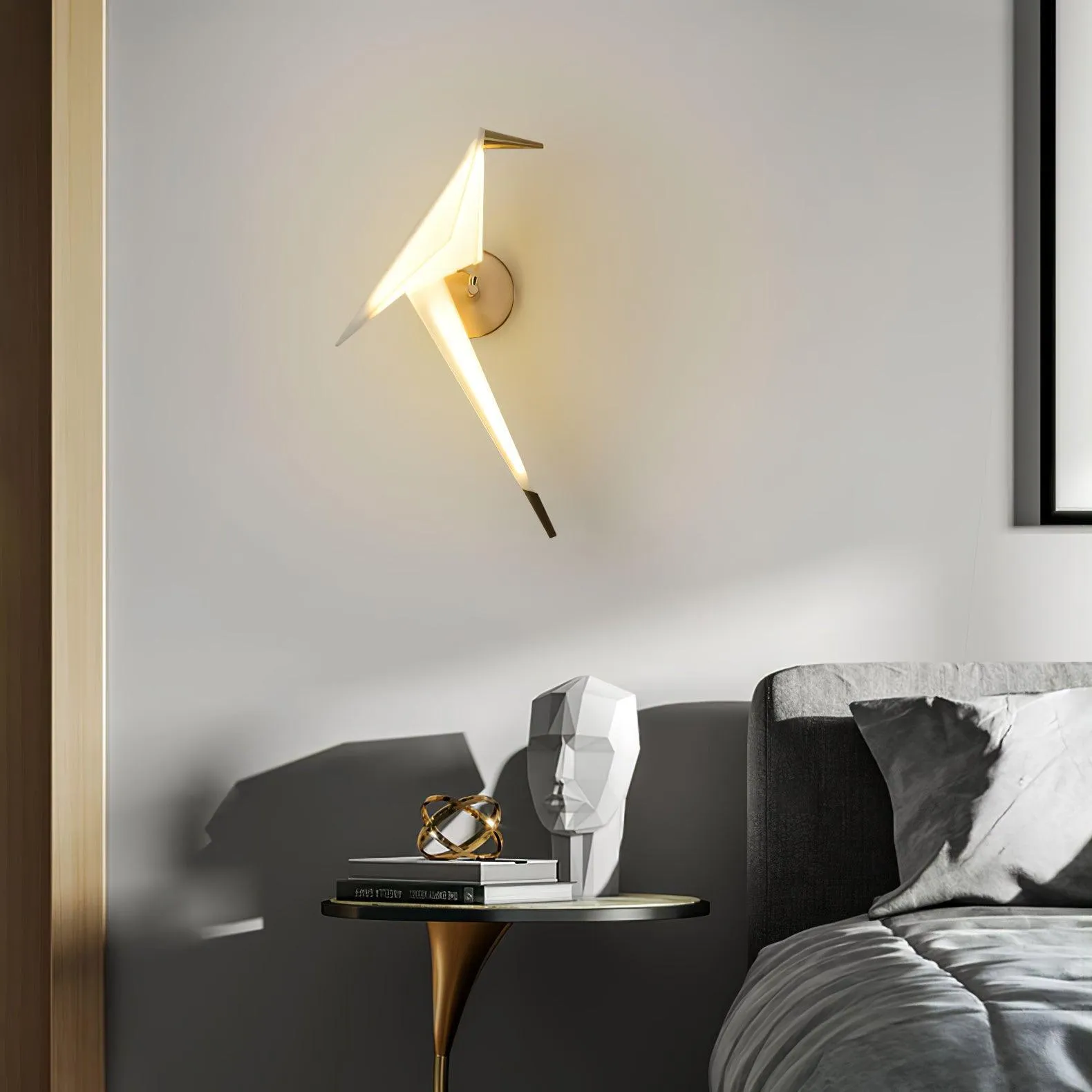 Avian Serenity Plug-In Wall Lamp