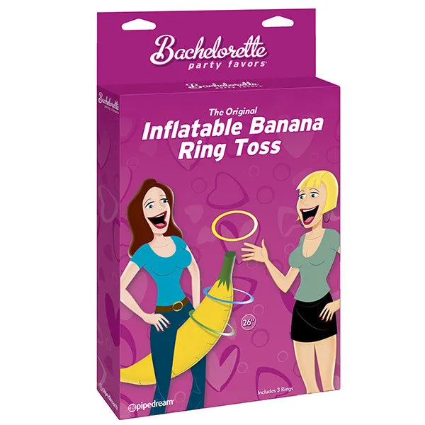 BACHELORETTE PARTY FAVORS INFLATABLE BANANA RING TOSS