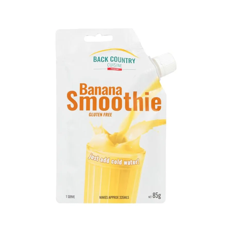 Back Country Cuisine Freeze Dried Food - Banana Smoothie