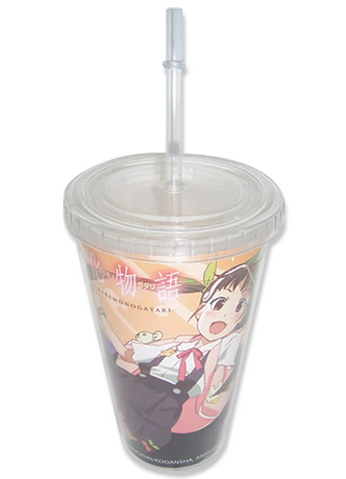 Bakemonogatari Group Tumbler With Lid