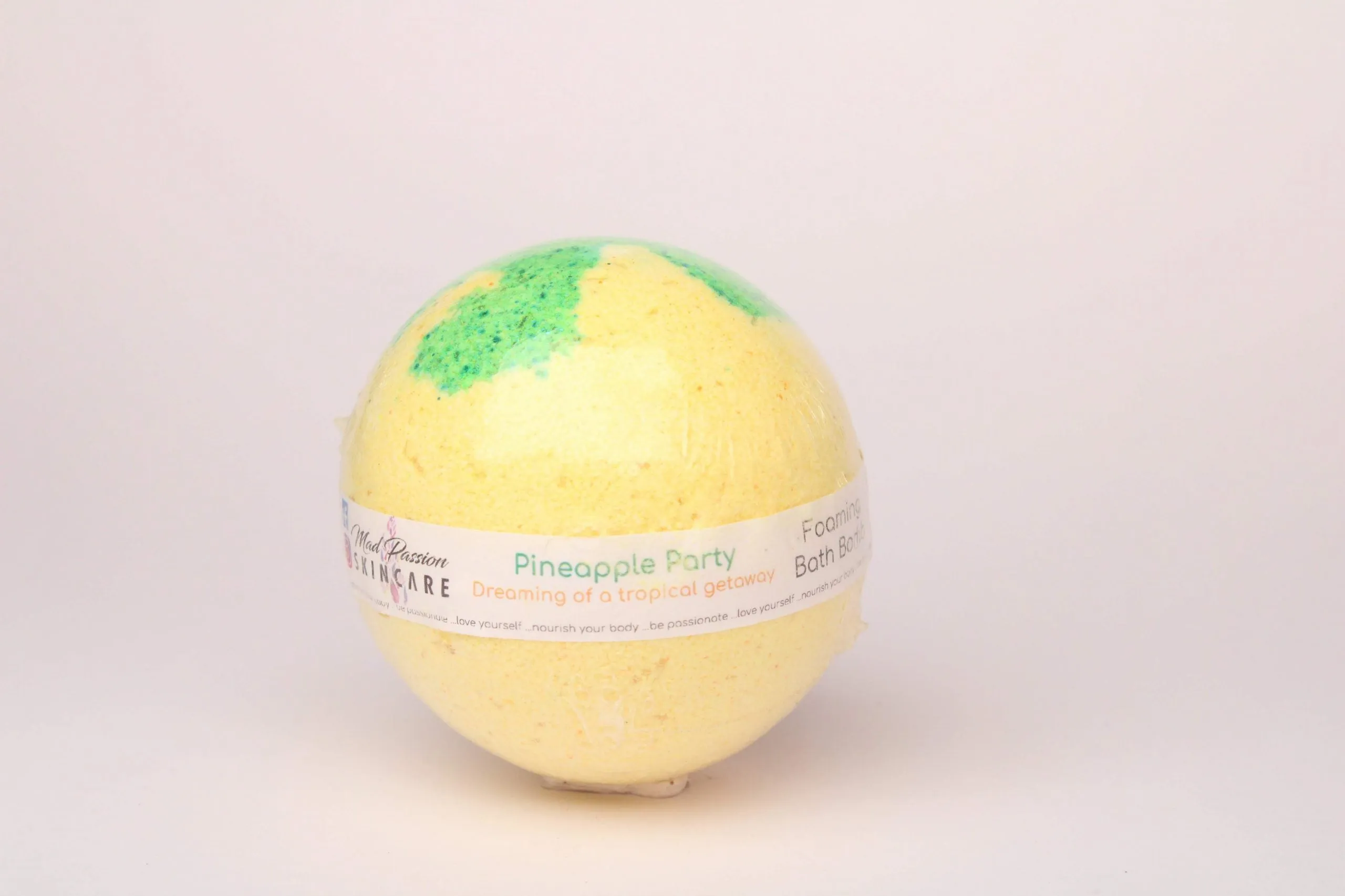 Bath Bomb Pineapple Party