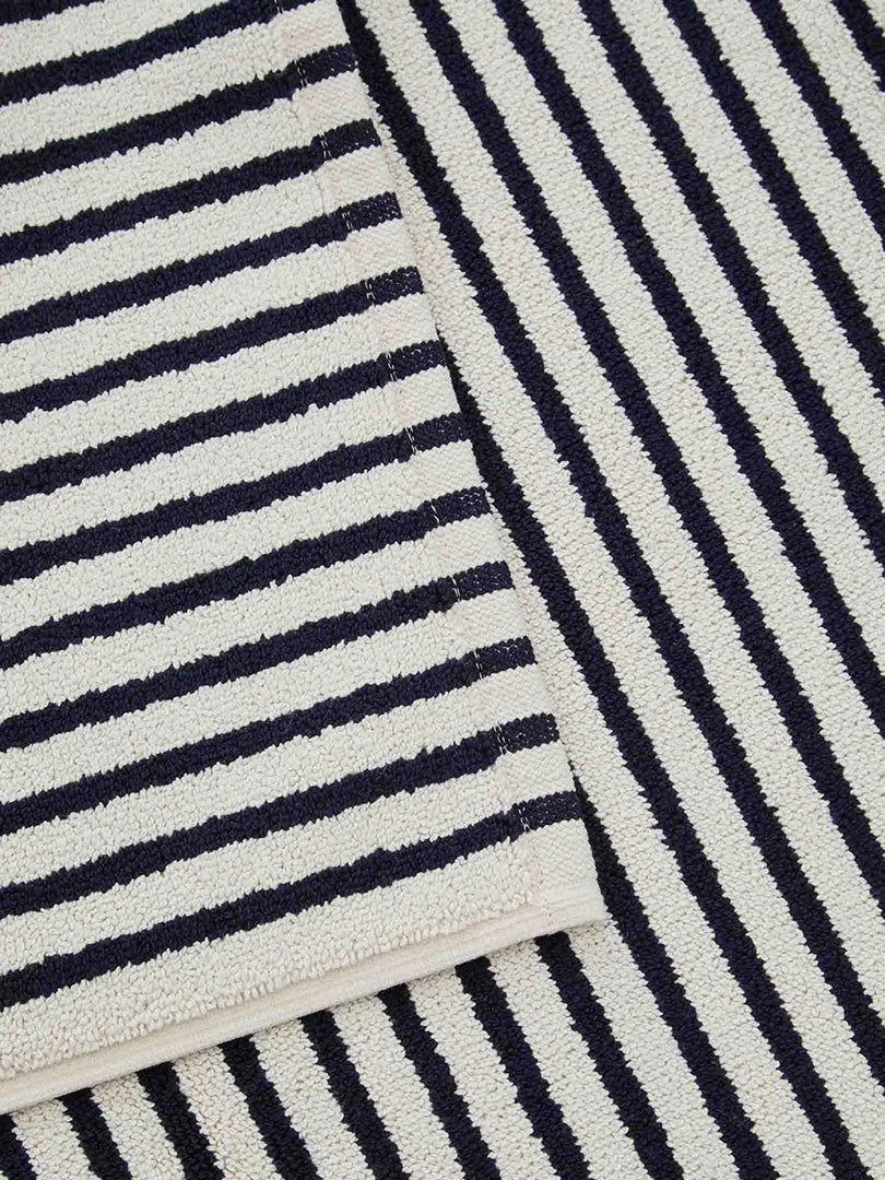 Bath Mat in Sailor Stripes