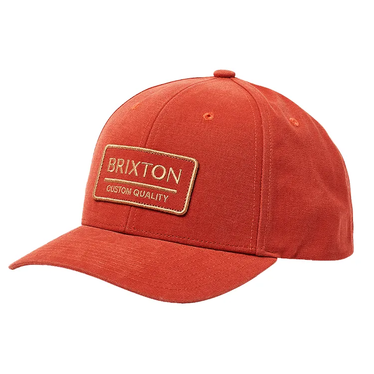 Brixton Palmer Proper X MP Snapback - Paradise Orange