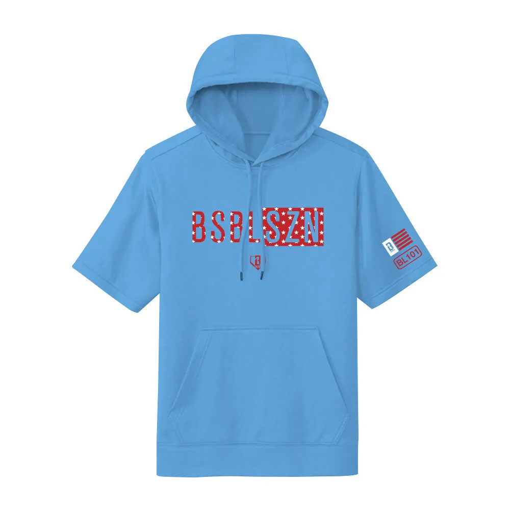 BSBL-SZN Short Sleeve Hoodie V2 Freedom