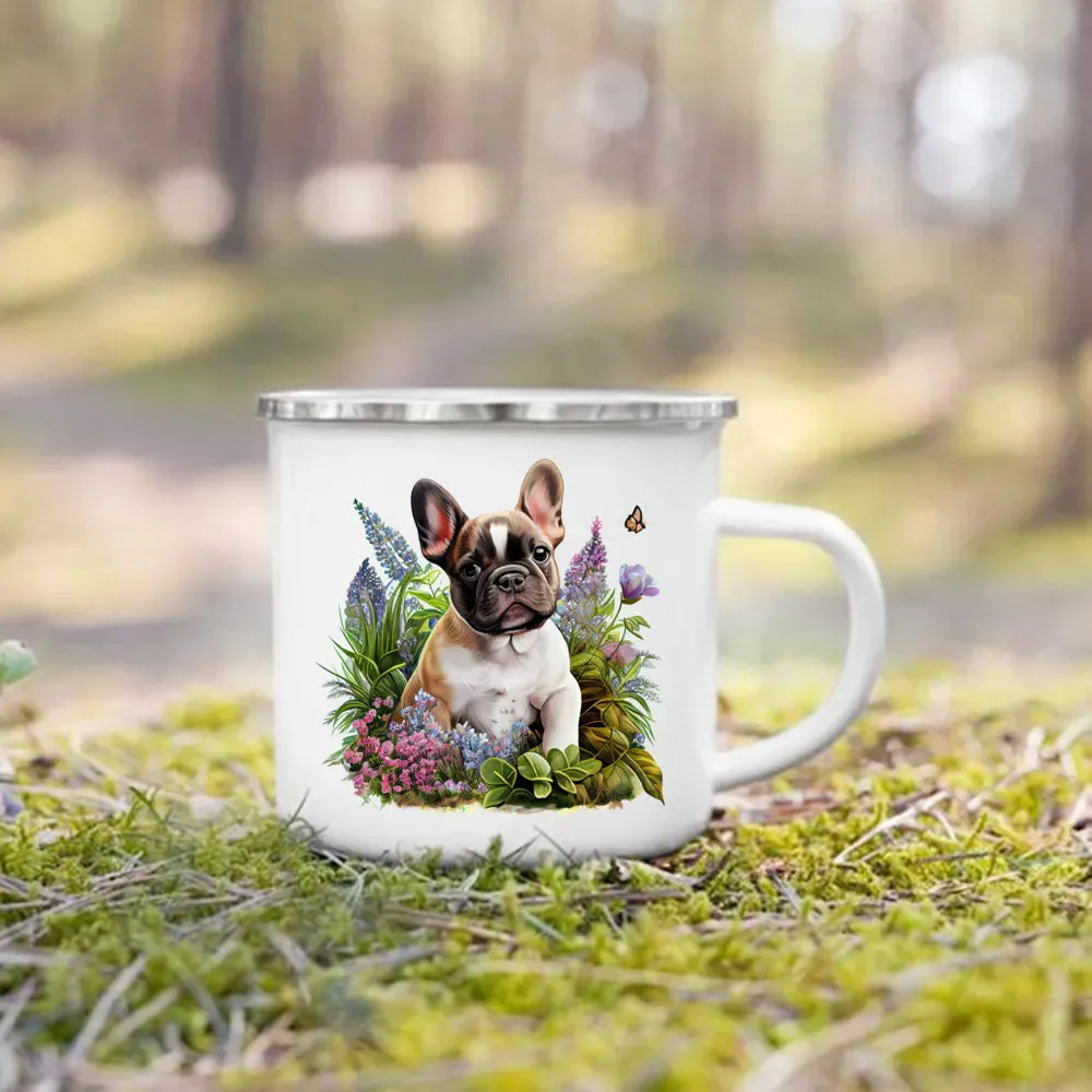 Camping Enamel Mug Dog Lover's Collection