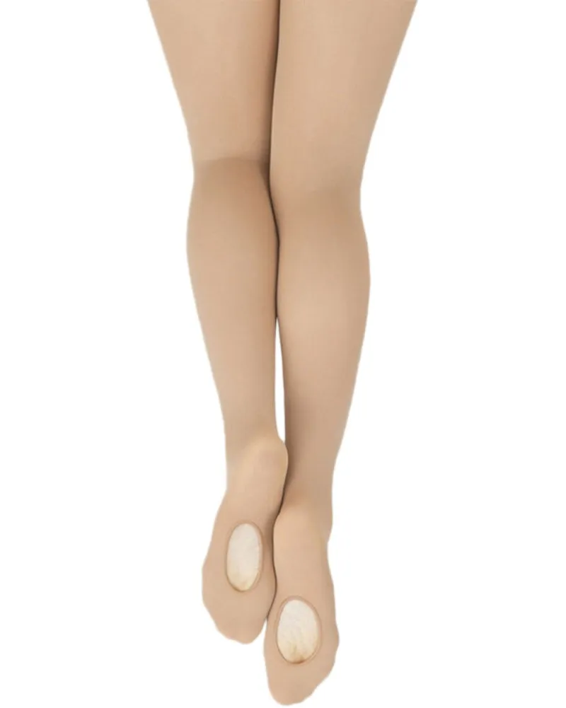 Capezio Ultra Soft Knit Waistband Transition Dance Tights - 1916XC Girls