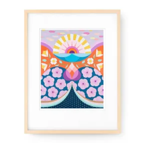 Claire Ishino A5 Print - Rise And Shine