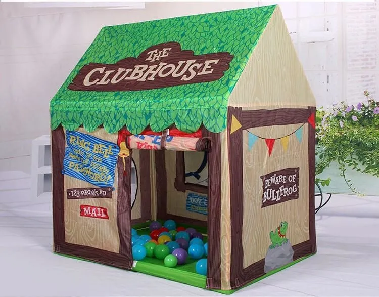 Clubhouse Play Tent