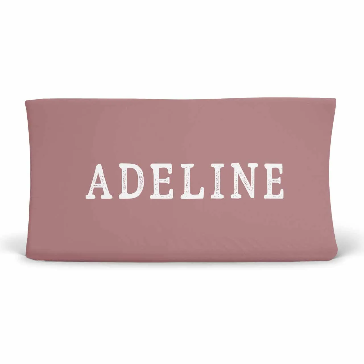 Color Story | Light Dusty Rose Personalized Changing Pad Cover