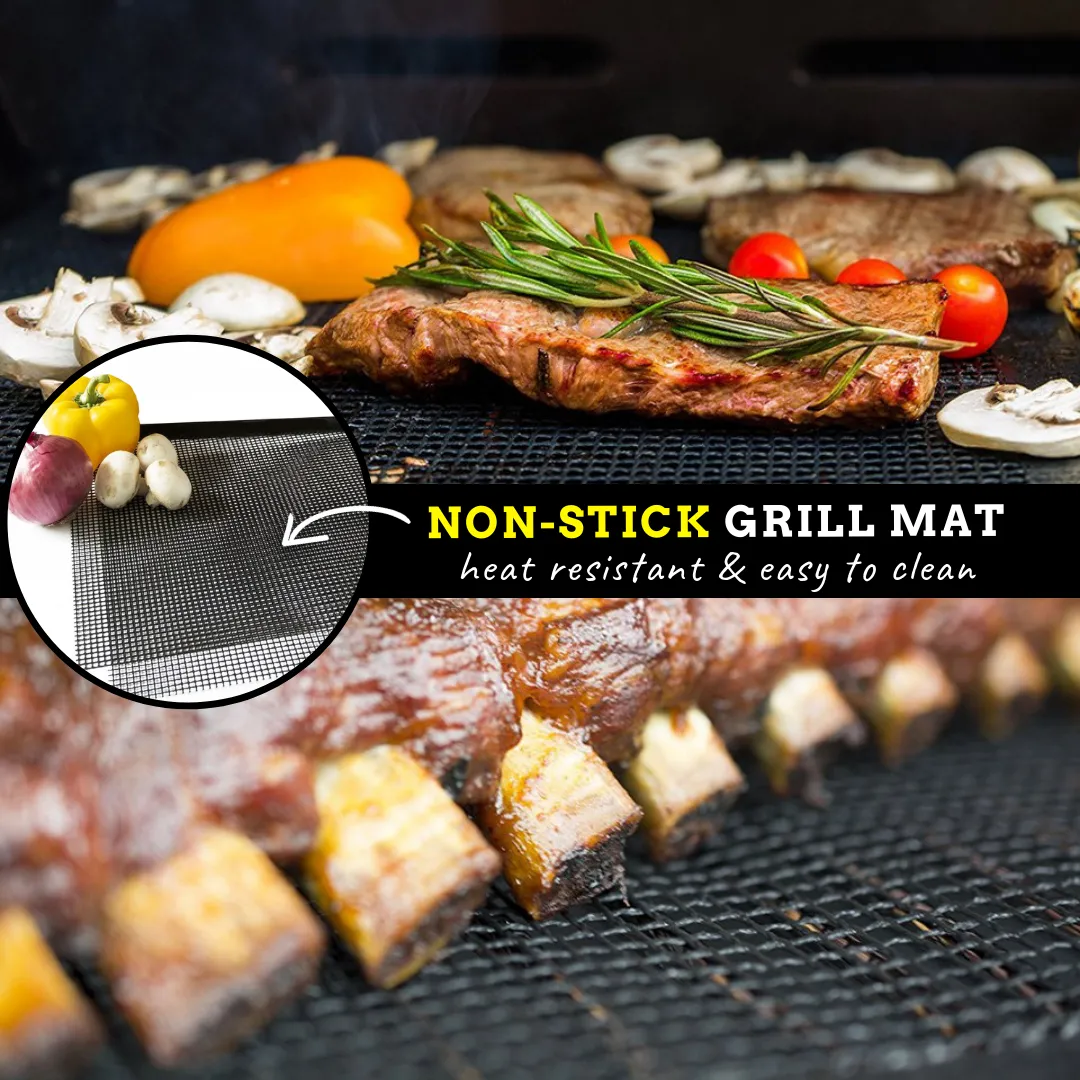 CookFresh - Premium Non-stick Grill Mat (3 pcs set)