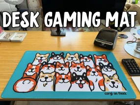 Corgi Friends Desk Gaming/Play Mat [Limited Edition]