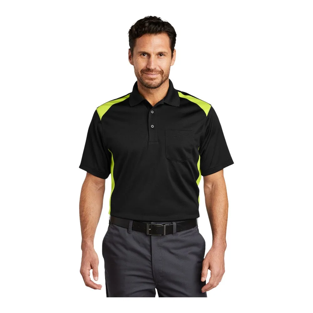 CornerStone Select Snag Proof Tipped Pocket Polo CS416