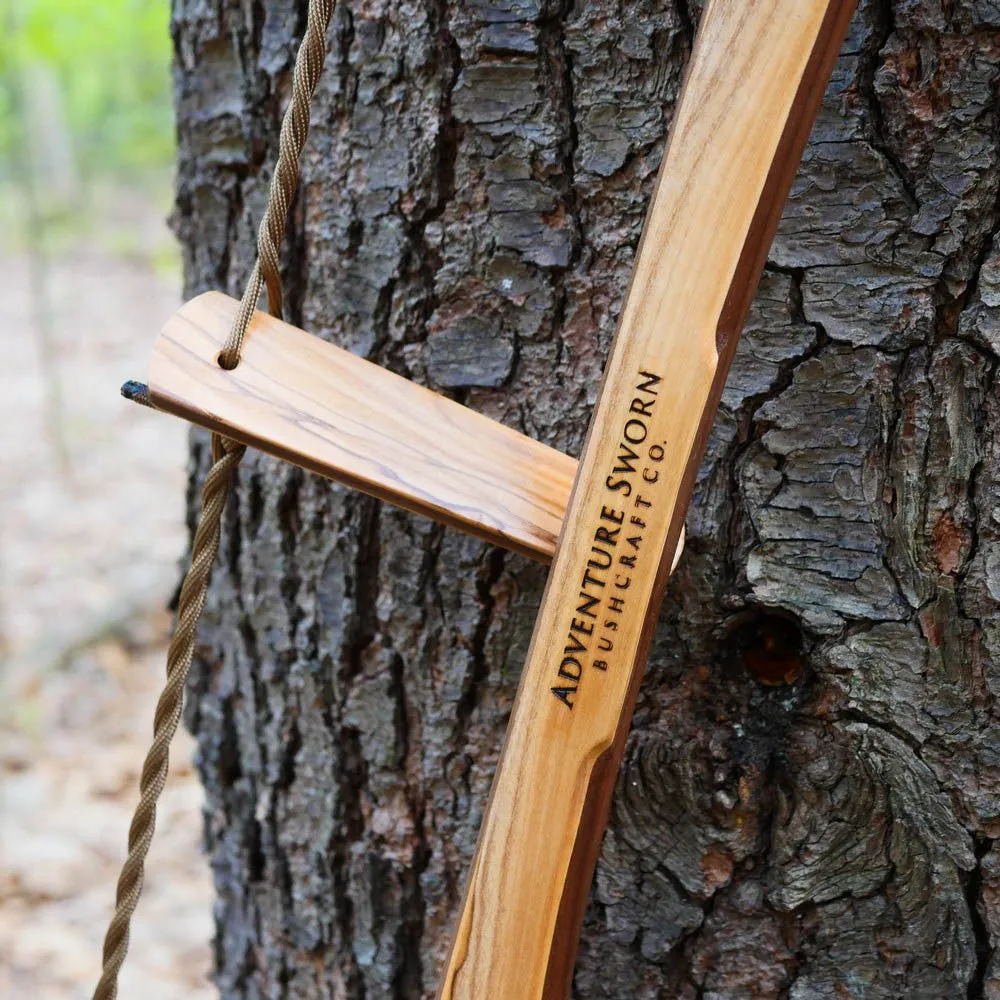 Custom Bucksaw: Olivewood Veneer