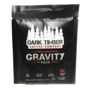 Dark Timber Coffee Gravity Packs (10 count)