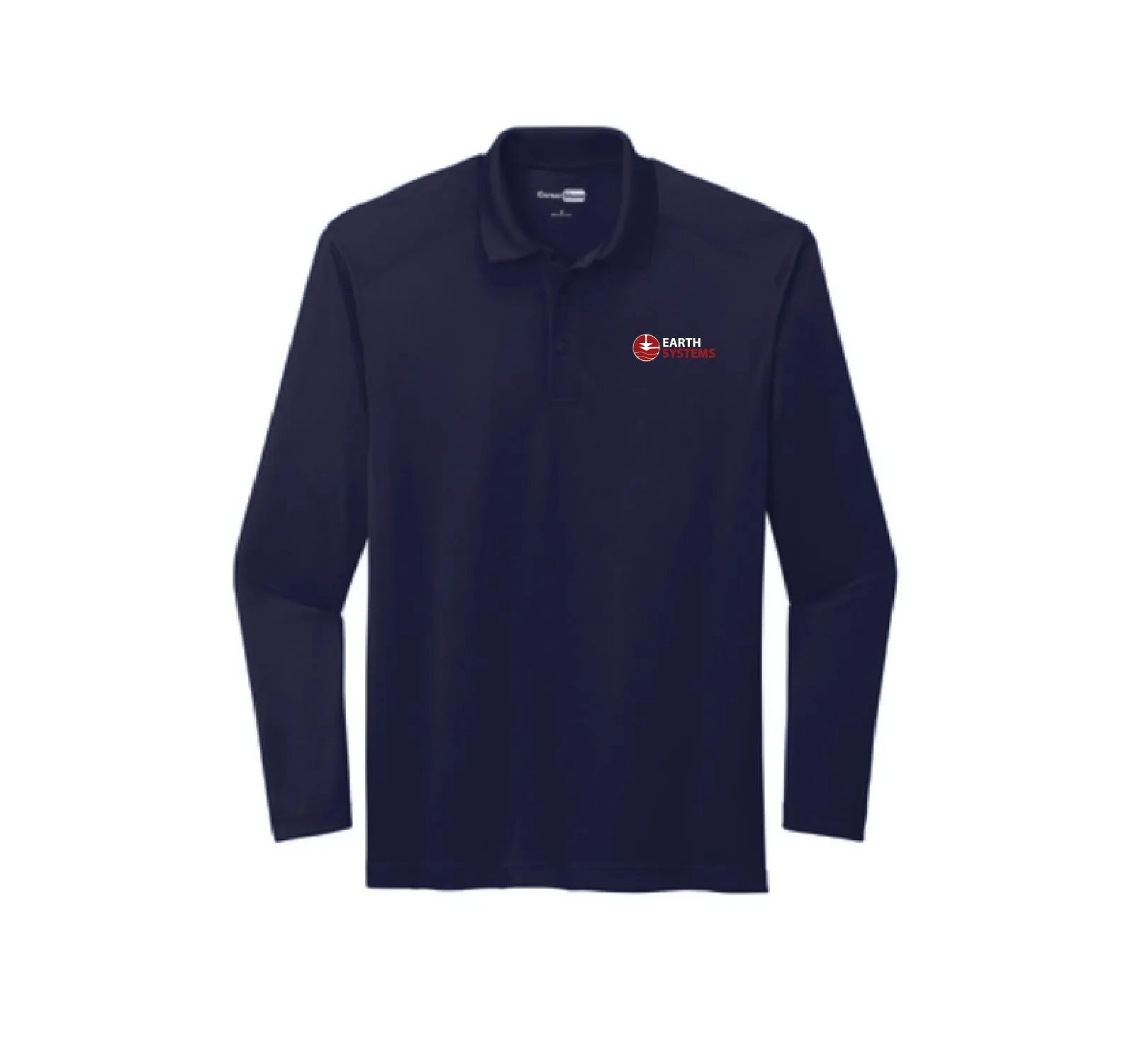 Earth Systems - Men's Lightweight Snag-Proof Long Sleeve Polo