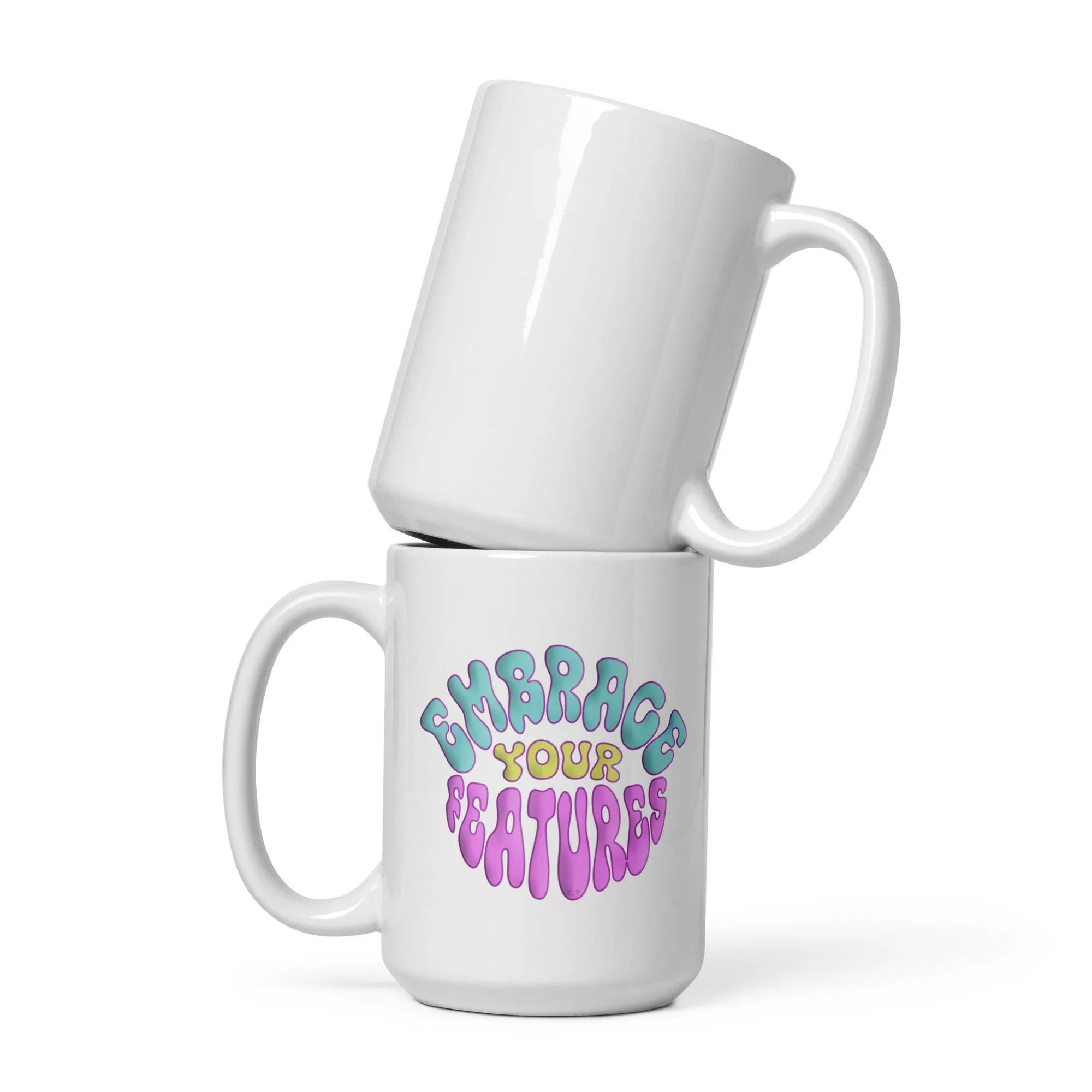 Embrace Your Features Coffee Mug