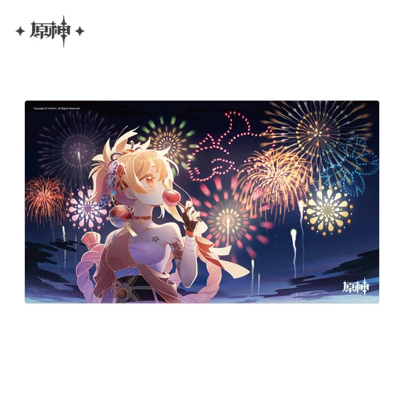 Genshin Impact - IPSTAR Cafe Collab Desk Mat miHoYo