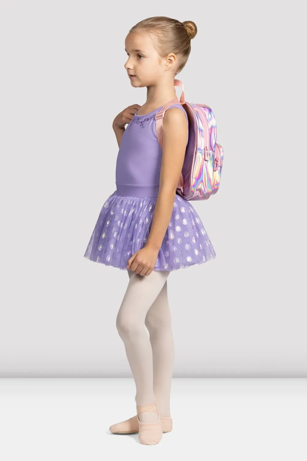 Girls Iridescent Ballerina Backpack