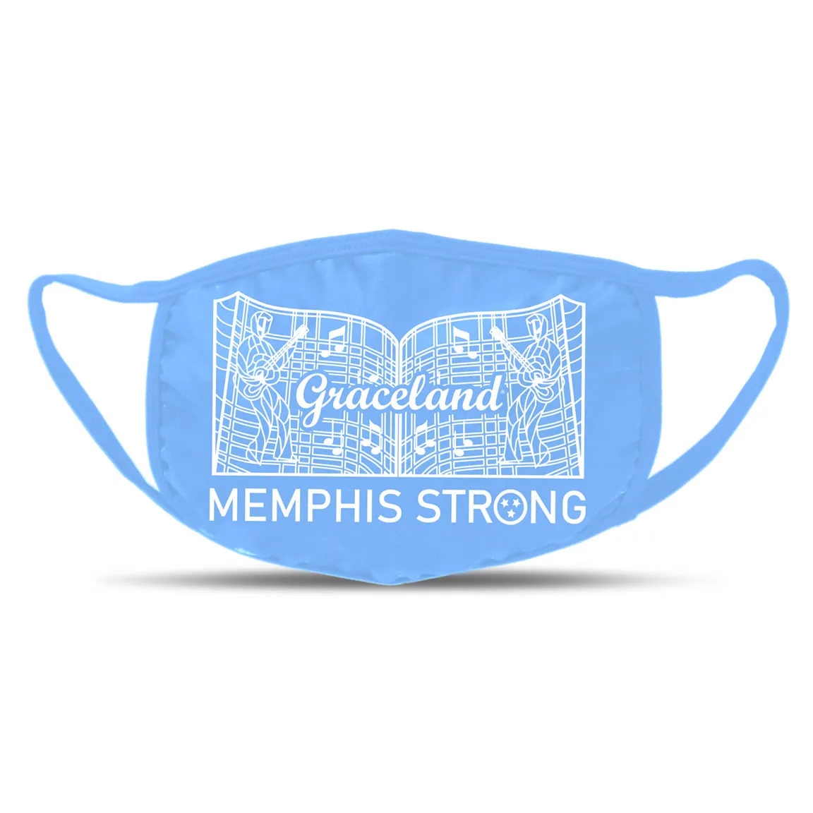 Graceland Gates Memphis Strong Face Mask