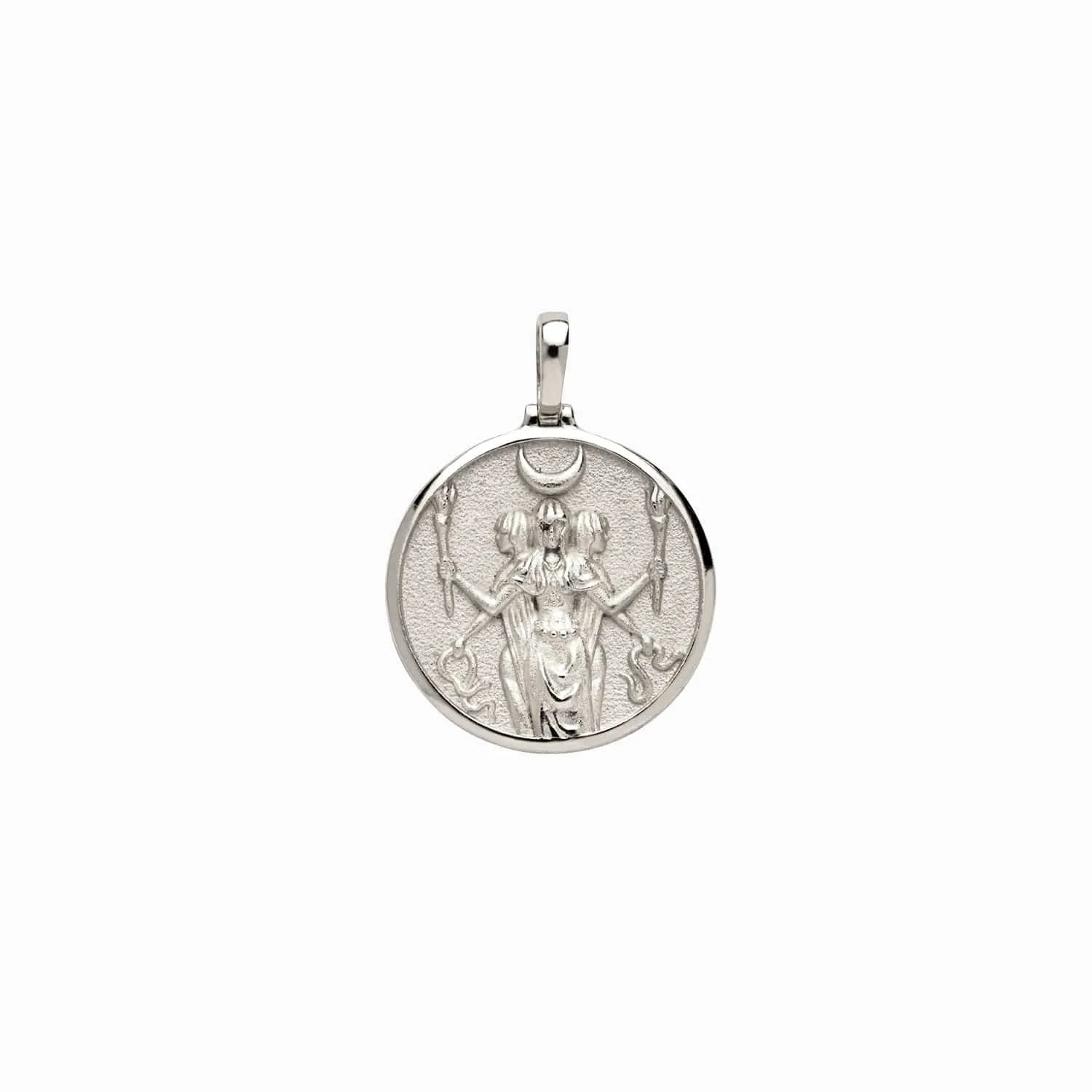 Greek Goddess Coin Pendant