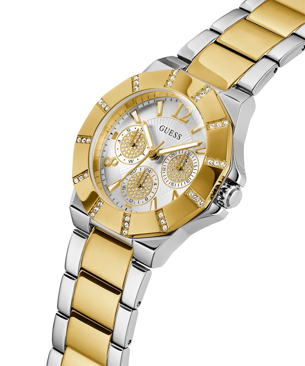 GUESS Ladies 2-Tone Multi-function Watch