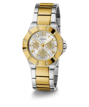 GUESS Ladies 2-Tone Multi-function Watch