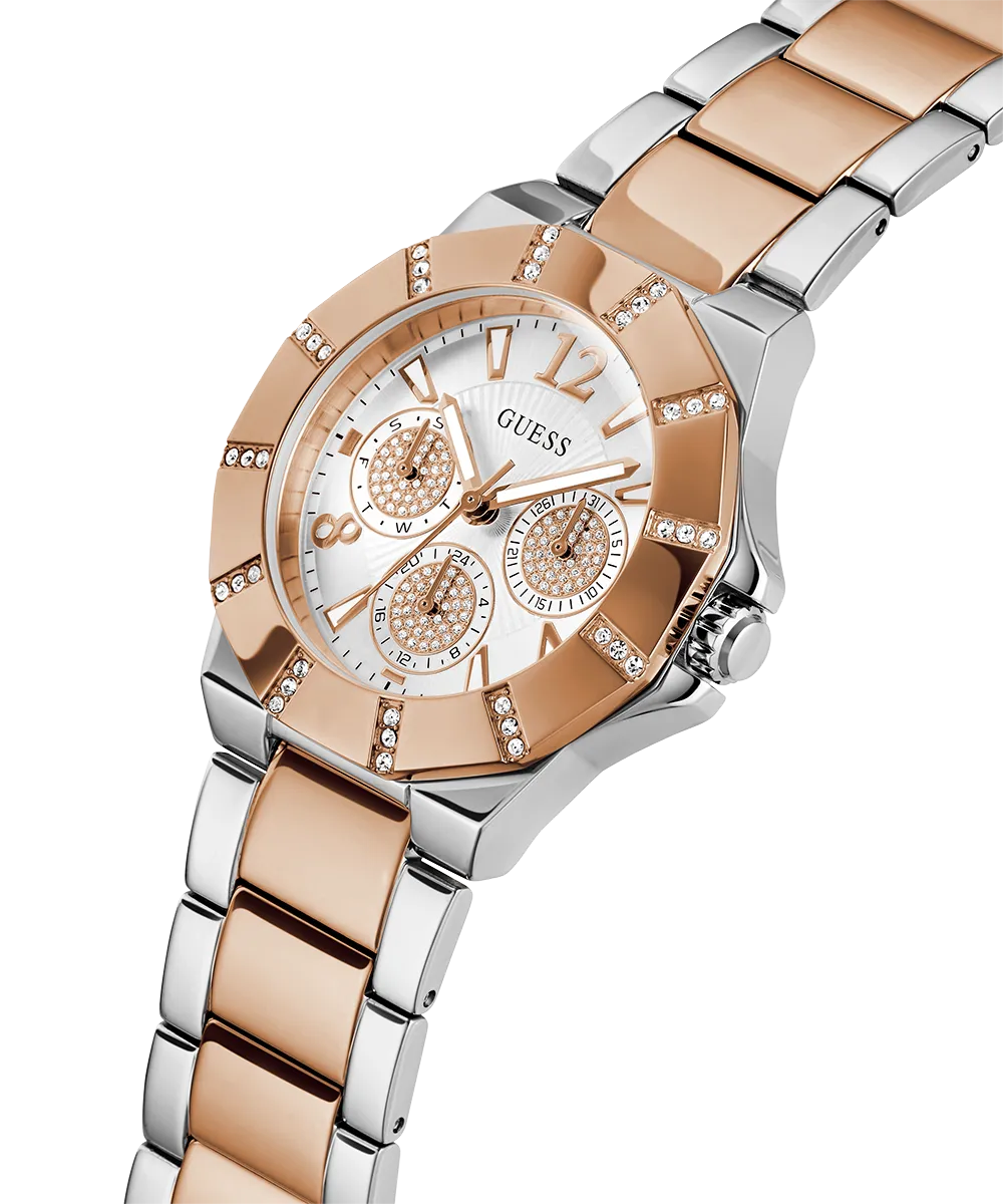 GUESS Ladies 2-Tone Multi-function Watch