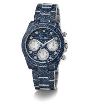 GUESS Ladies Blue Multi-function Watch