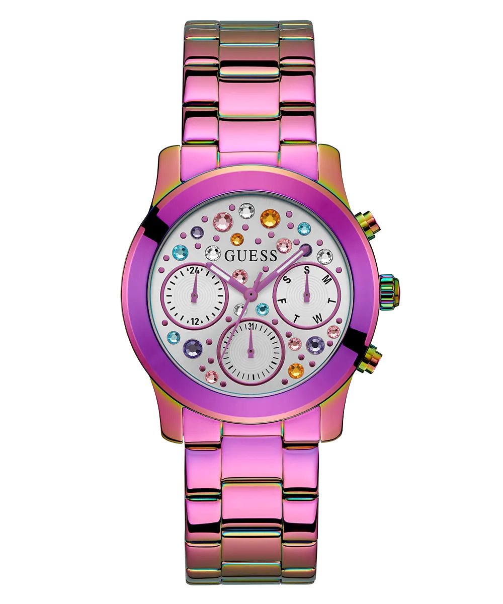 GUESS Ladies Iridescent Multi-function Watch