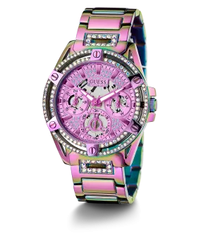 GUESS Ladies Iridescent Multi-function Watch